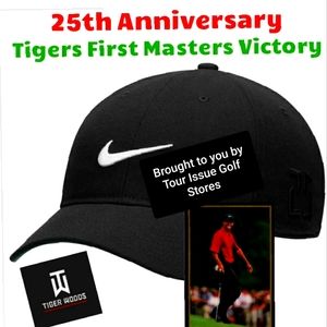 Nike Tiger Woods 25th Anniversary Heritage86 Hat Limited Edition 2022 Masters TW